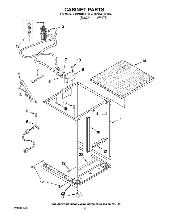 Diagram for DP1040XTXQ4