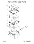 Diagram for 04 - Refrigerator Shelf Parts