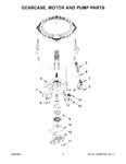 Diagram for 05 - Gearcase, Motor And Pump Parts