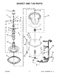 Diagram for 04 - Basket And Tub Parts