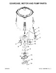 Diagram for 05 - Gearcase, Motor And Pump Parts