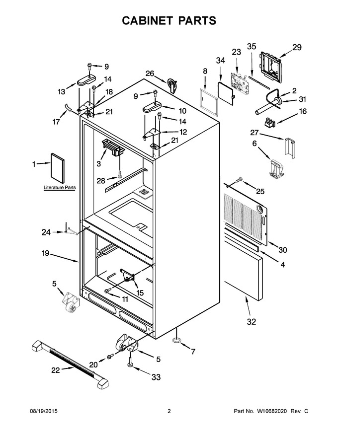 Diagram for KBFS20ECWH00