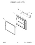 Diagram for 06 - Freezer Door Parts