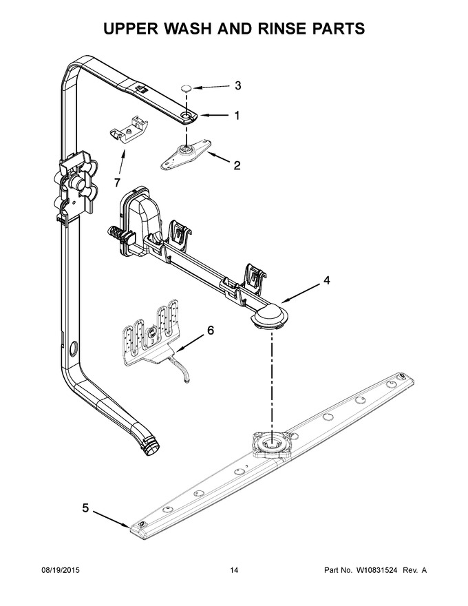 Diagram for KDTE554CSS3