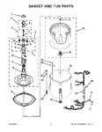 Diagram for 04 - Basket And Tub Parts