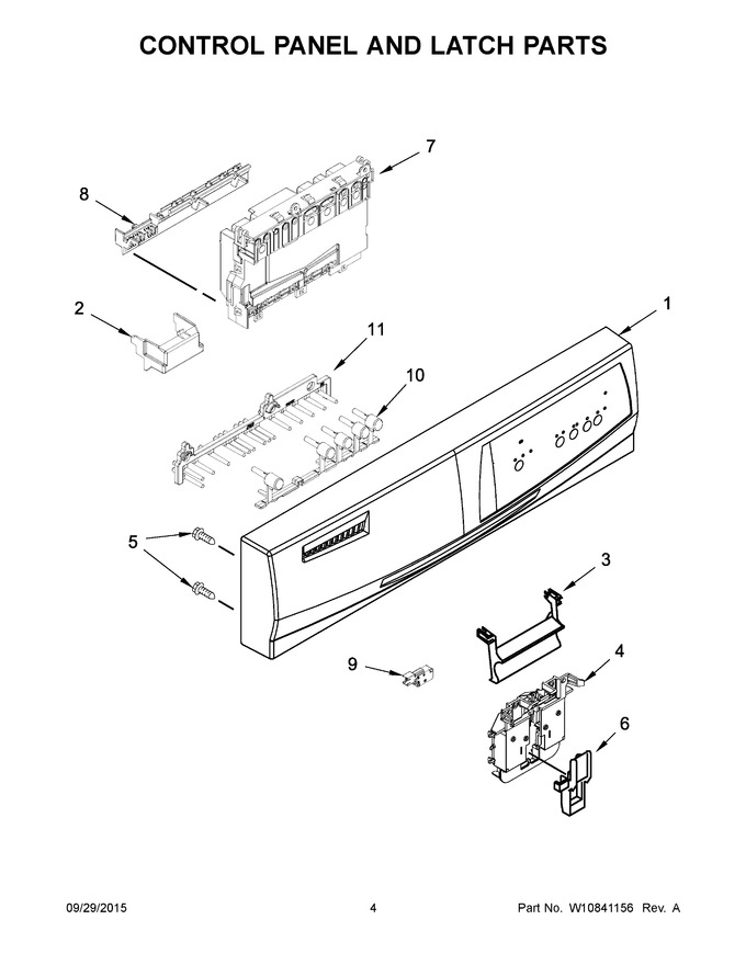 Diagram for WDP350PAAW6