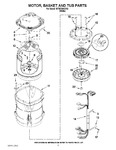 Diagram for 03 - Motor, Basket And Tub Parts
