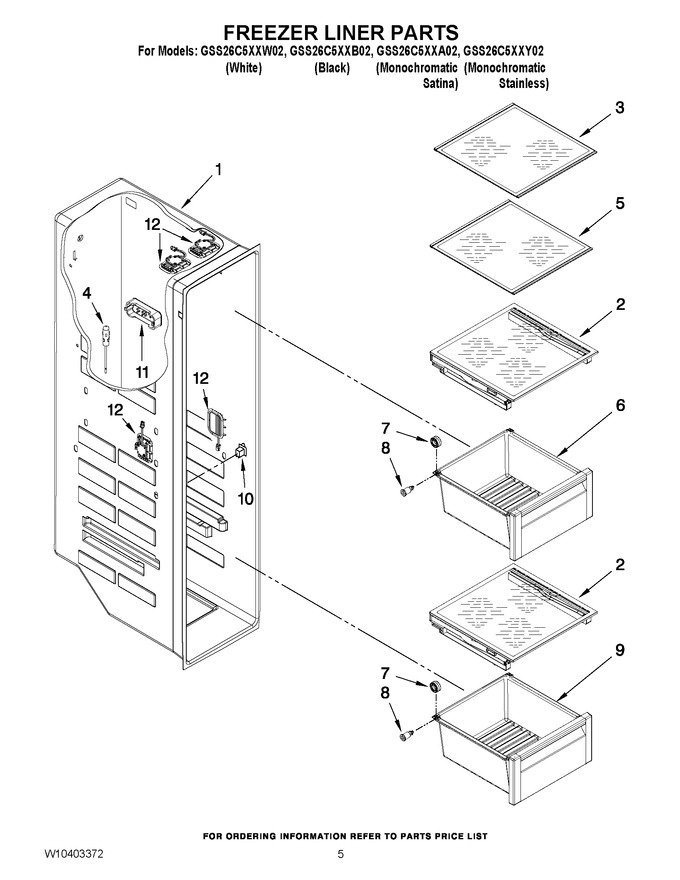 Diagram for GSS26C5XXY02