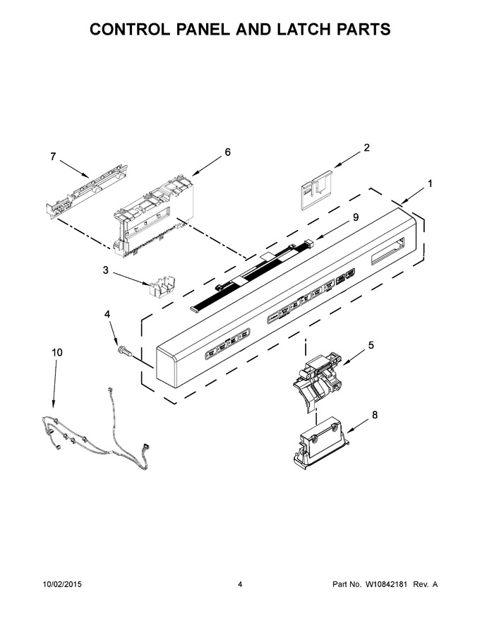 Diagram for KDFE454CSS4