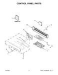 Diagram for 02 - Control Panel Parts