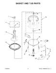 Diagram for 04 - Basket And Tub Parts