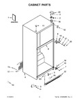 Diagram for 02 - Cabinet Parts