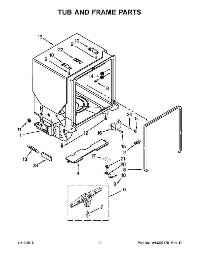 Diagram for GU2475XTVQ0