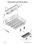 Diagram for 10 - Upper Rack And Track Parts