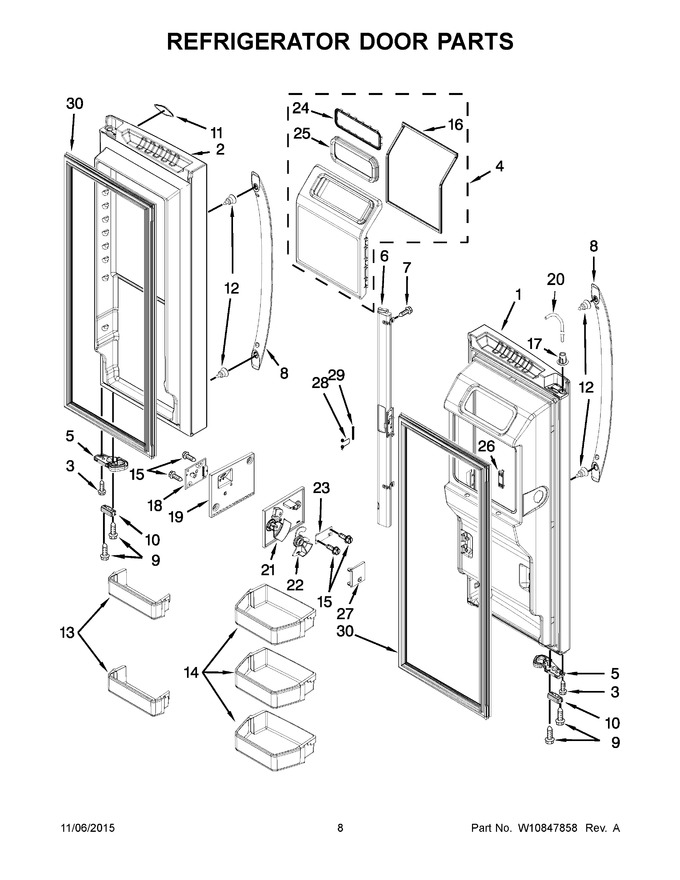Diagram for WRX988SIBE03