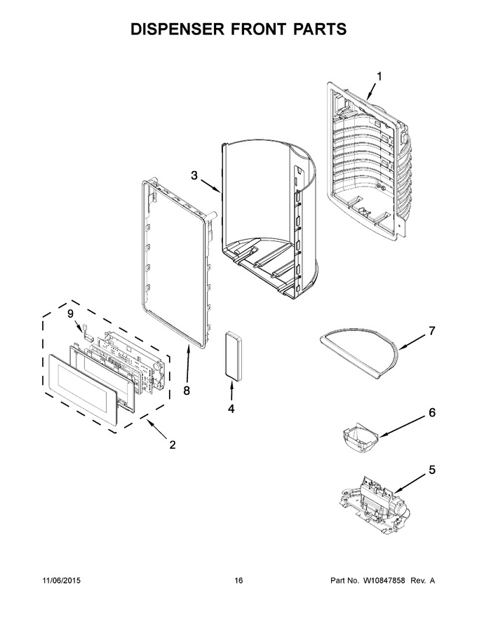 Diagram for WRX988SIBE03