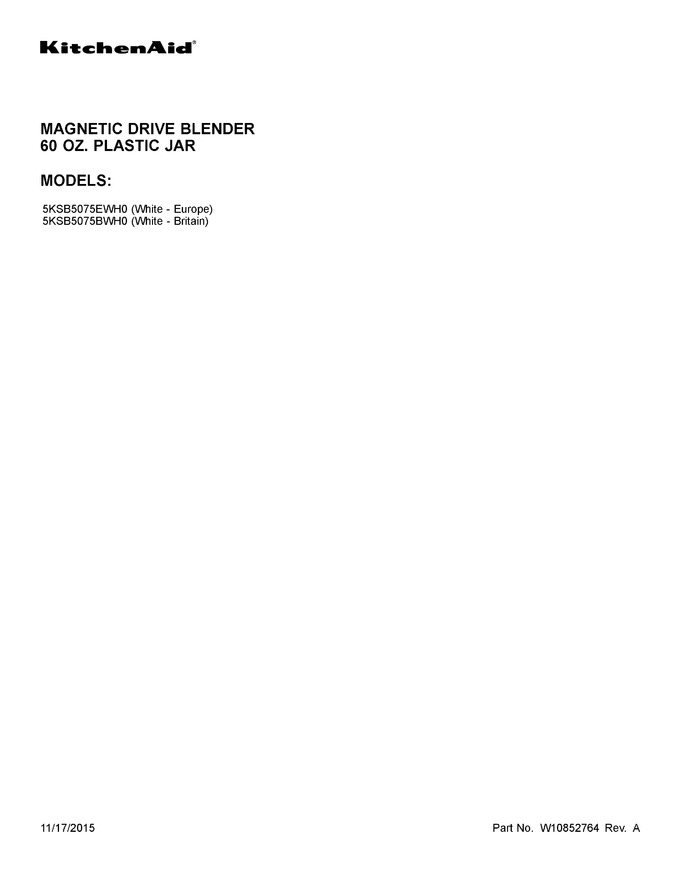 Diagram for 5KSB5075EWH0