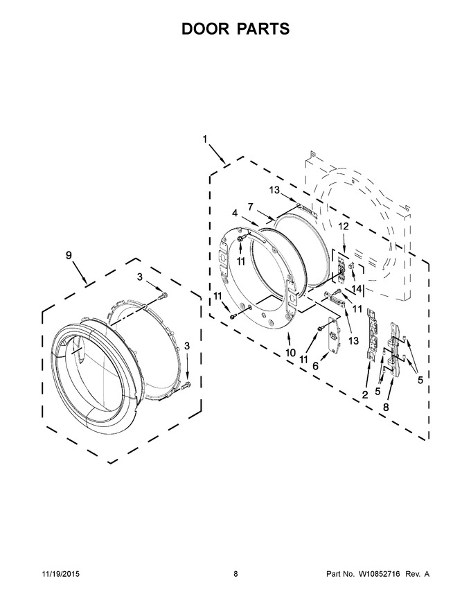 Diagram for YWED87HEDC1