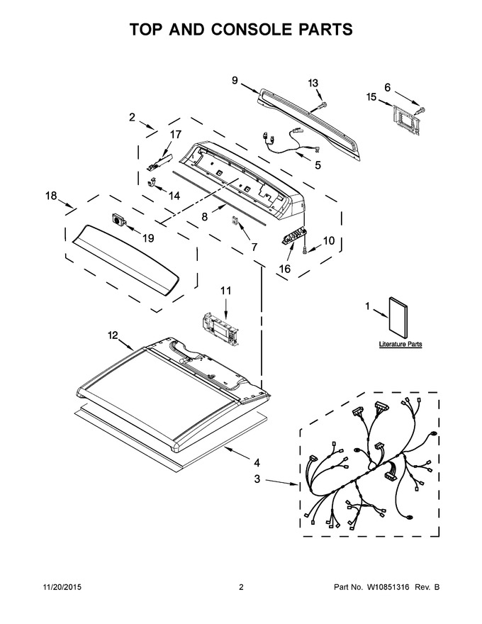 Diagram for WGD8000DW2