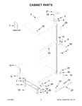 Diagram for 02 - Cabinet Parts