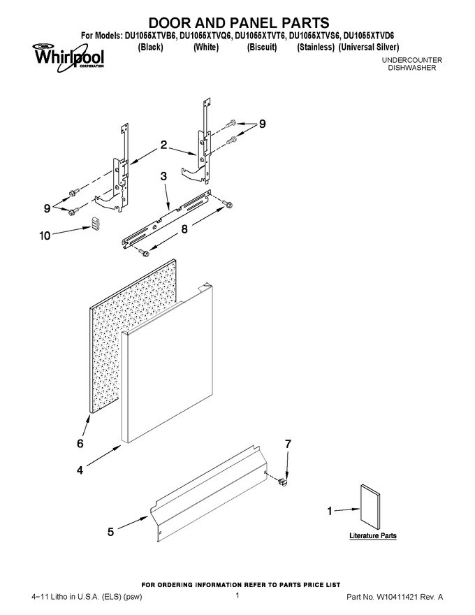 Diagram for DU1055XTVS6