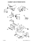 Diagram for 03 - Cabinet And Stirrer Parts