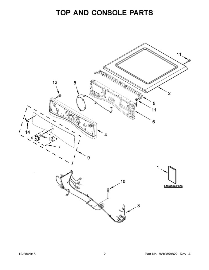 Diagram for YWED95HEDW1