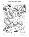 Diagram for 05 - Dryer Bulkhead Parts