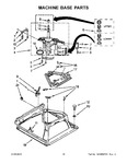 Diagram for 10 - Machine Base Parts