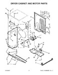 Diagram for 04 - Dryer Cabinet And Motor Parts