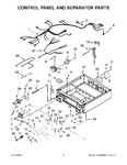 Diagram for 04 - Control Panel And Separator Parts