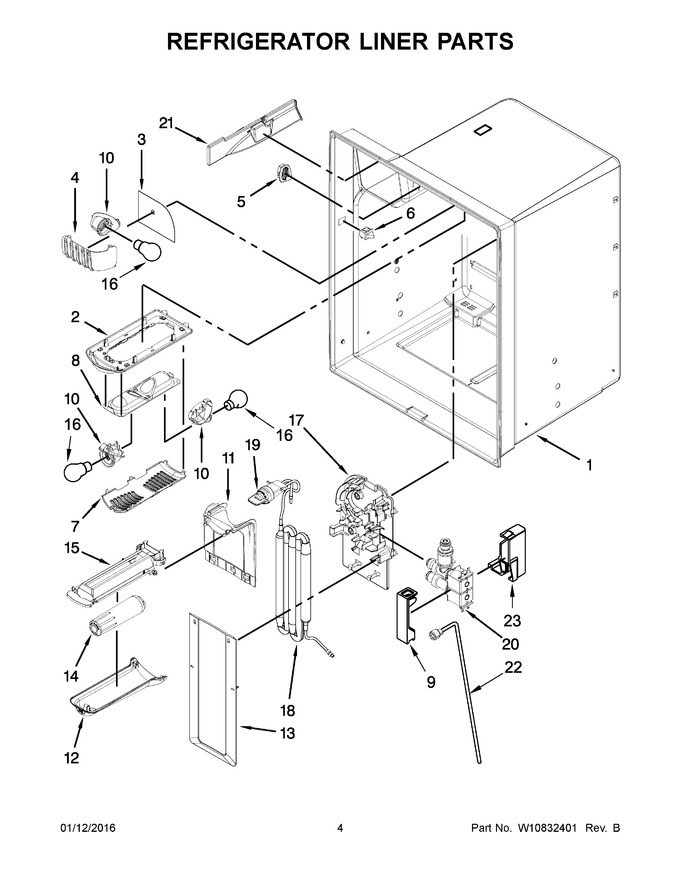 Diagram for KRFC400EWH01