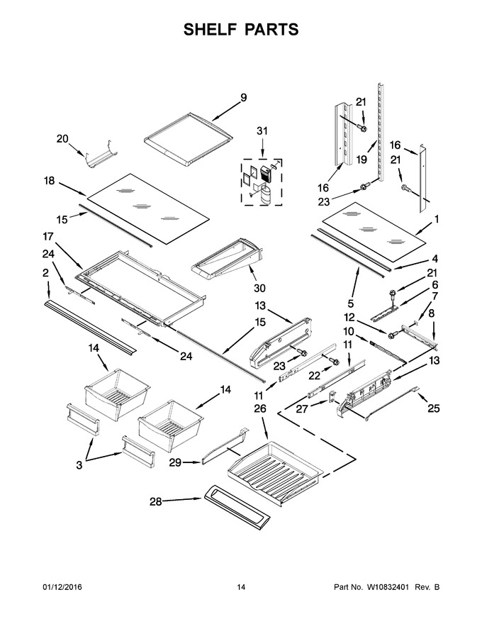 Diagram for KRFC400EWH01