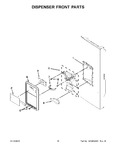 Diagram for 09 - Dispenser Front Parts