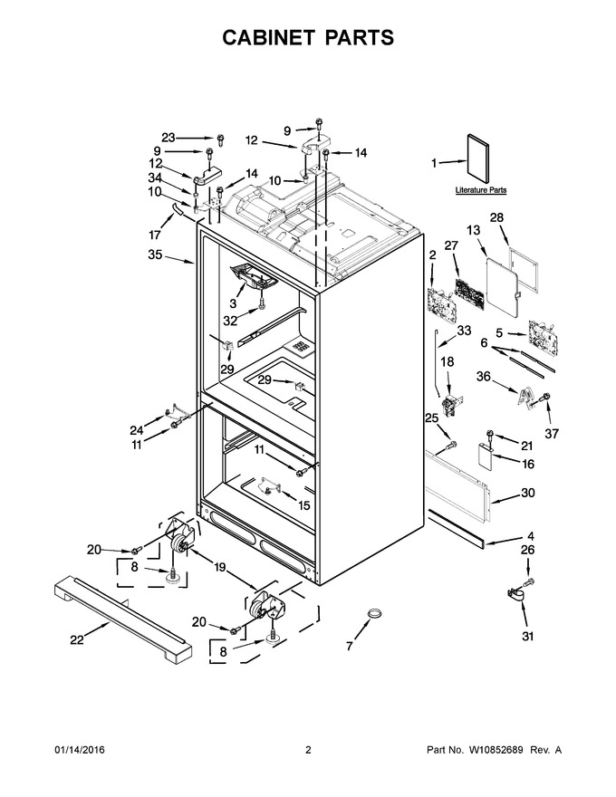 Diagram for WRV976FDEM01