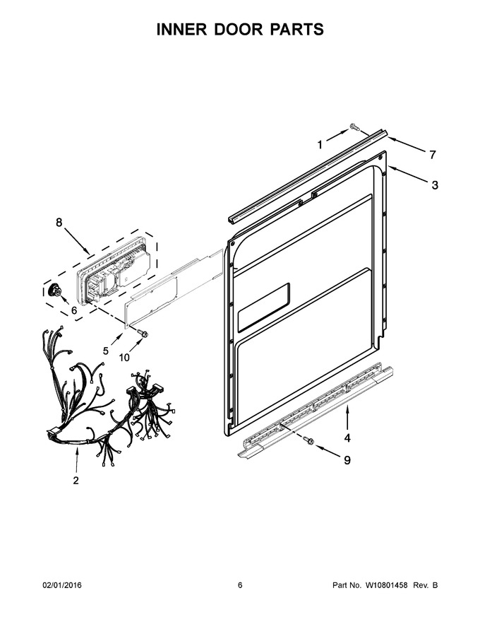 Diagram for WDT780SAEM0