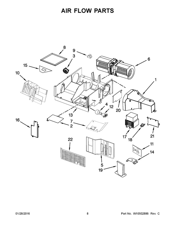 Diagram for WMH2175XVB3
