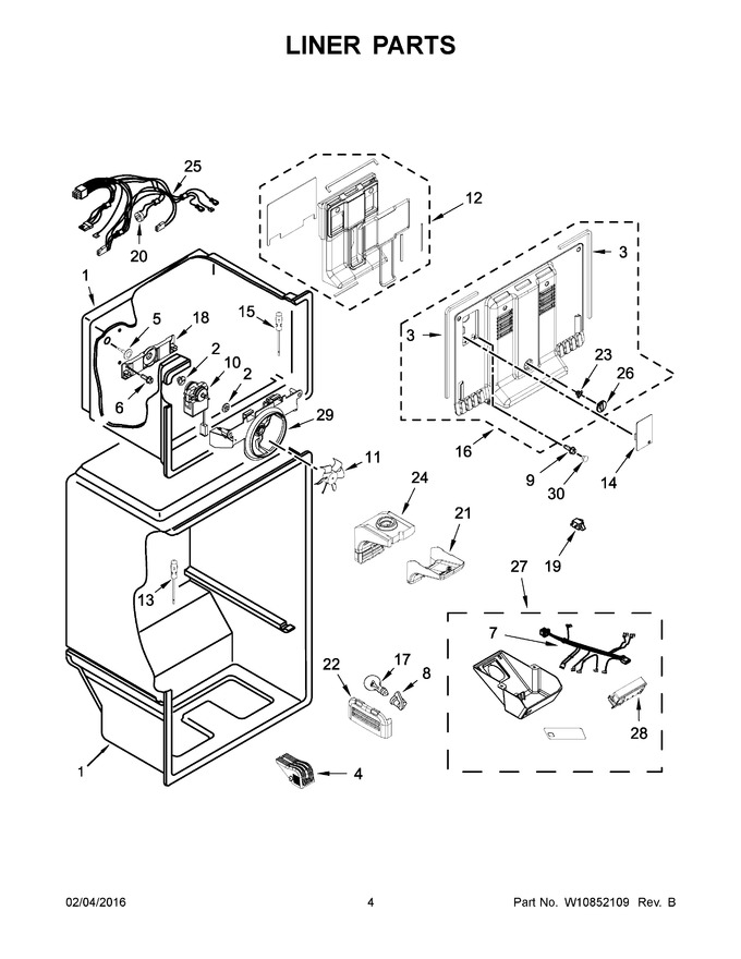 Diagram for WRT318FMDW01