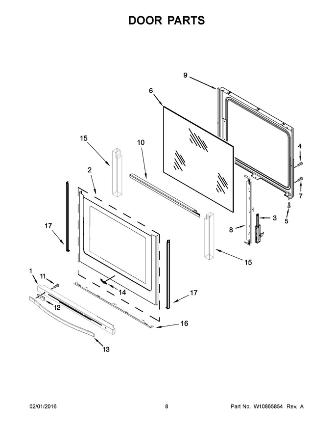 Diagram for WFE745H0FE0