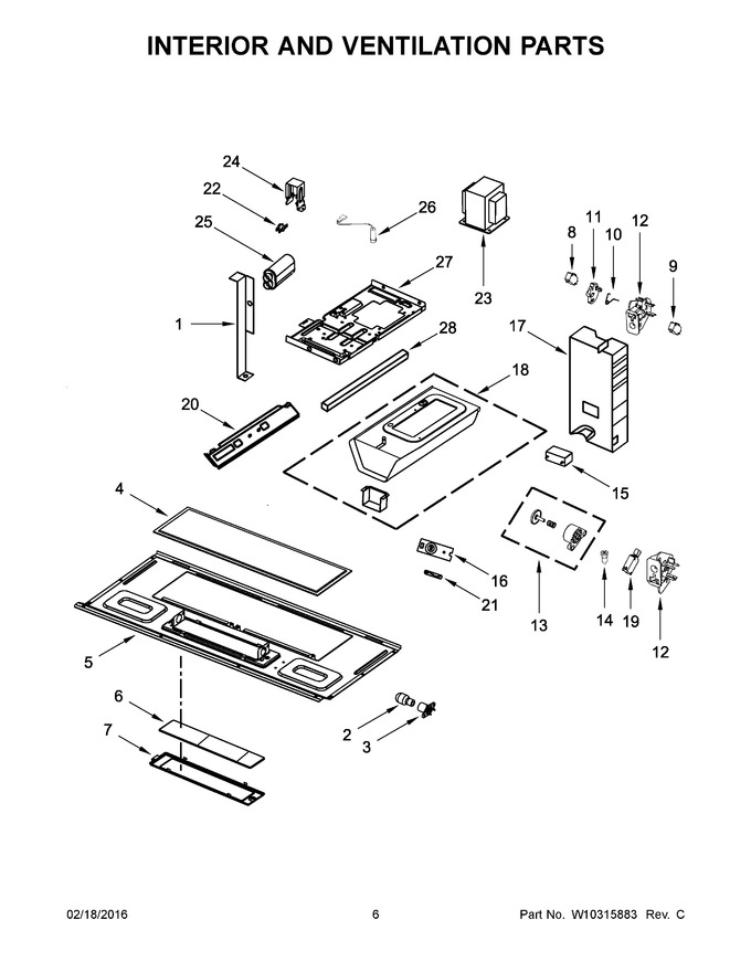Diagram for WMH1163XVD0