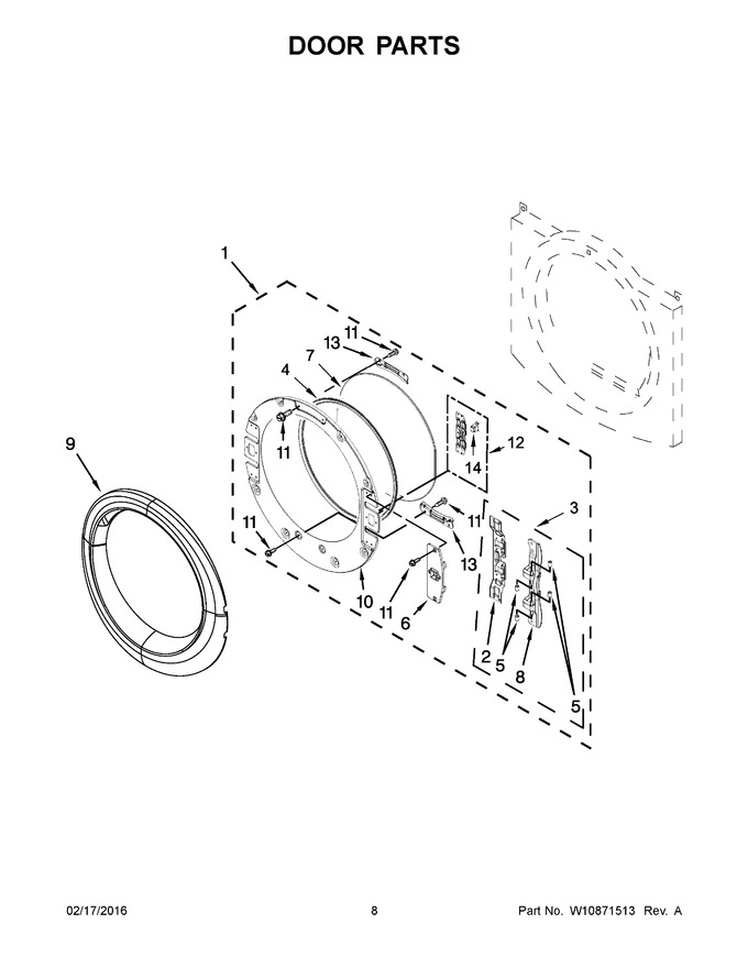 Diagram for YWED90HEFW0