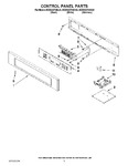 Diagram for 02 - Control Panel Parts