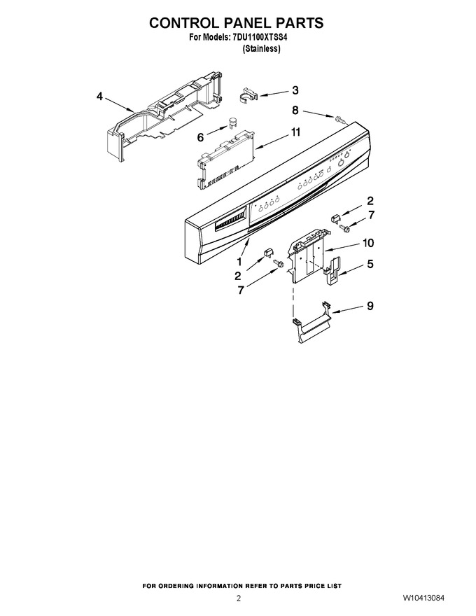 Diagram for 7DU1100XTSS4