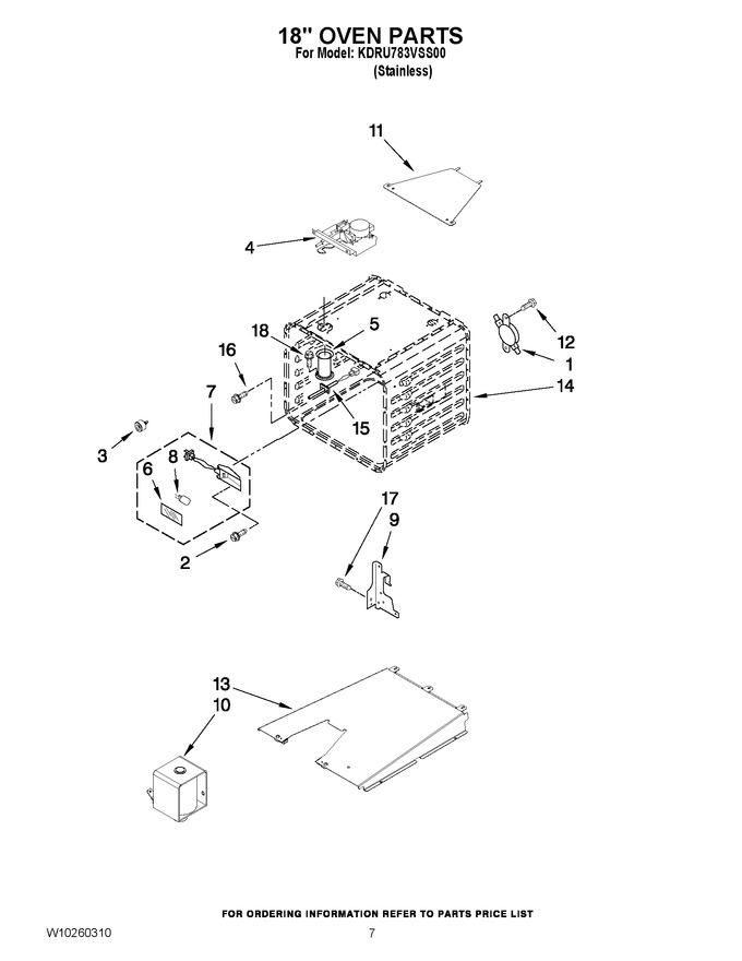 Diagram for KDRU783VSS00