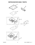Diagram for 07 - Refrigerator Shelf Parts