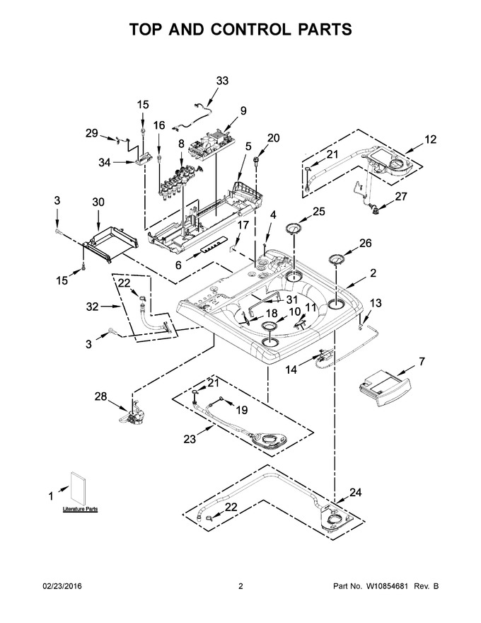 Diagram for WTW9500EC0