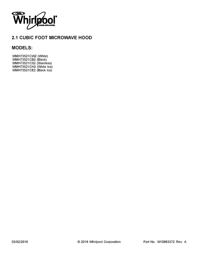 Diagram for WMH73521CB2