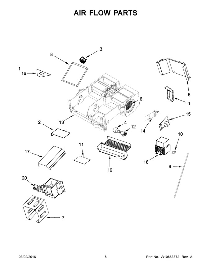 Diagram for WMH73521CB2