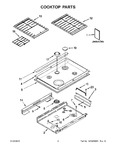 Diagram for 02 - Cooktop Parts