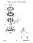 Diagram for 10 - Triple Crown Burner Parts